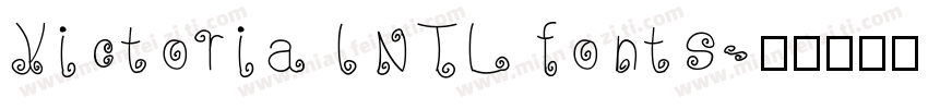 Victoria INTL fonts字体转换